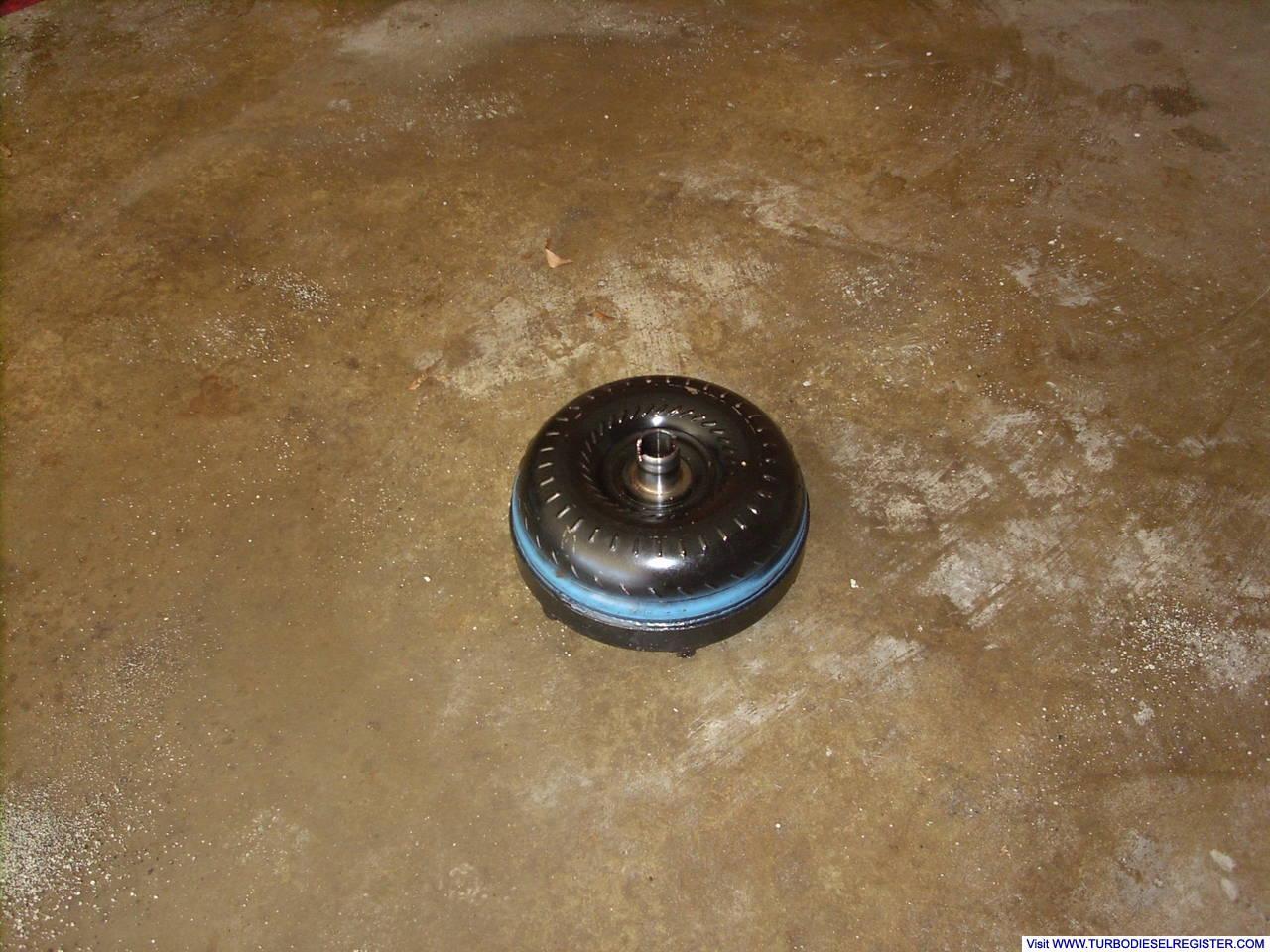 the stock torque converter