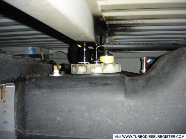 top of tank