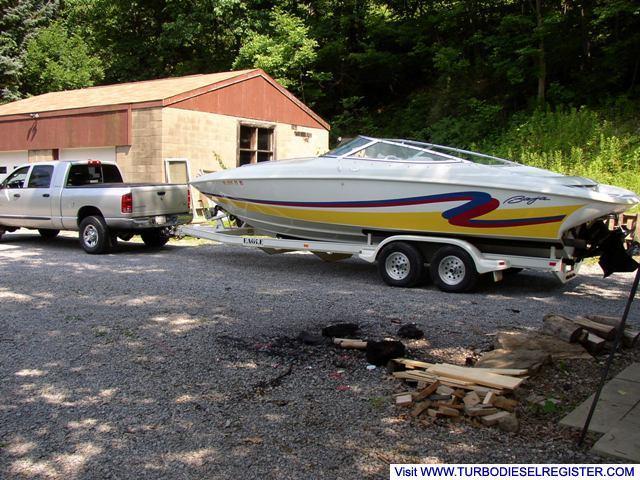 Tow it to the water