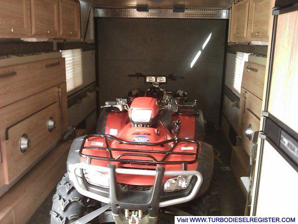 Toy Hauler inside