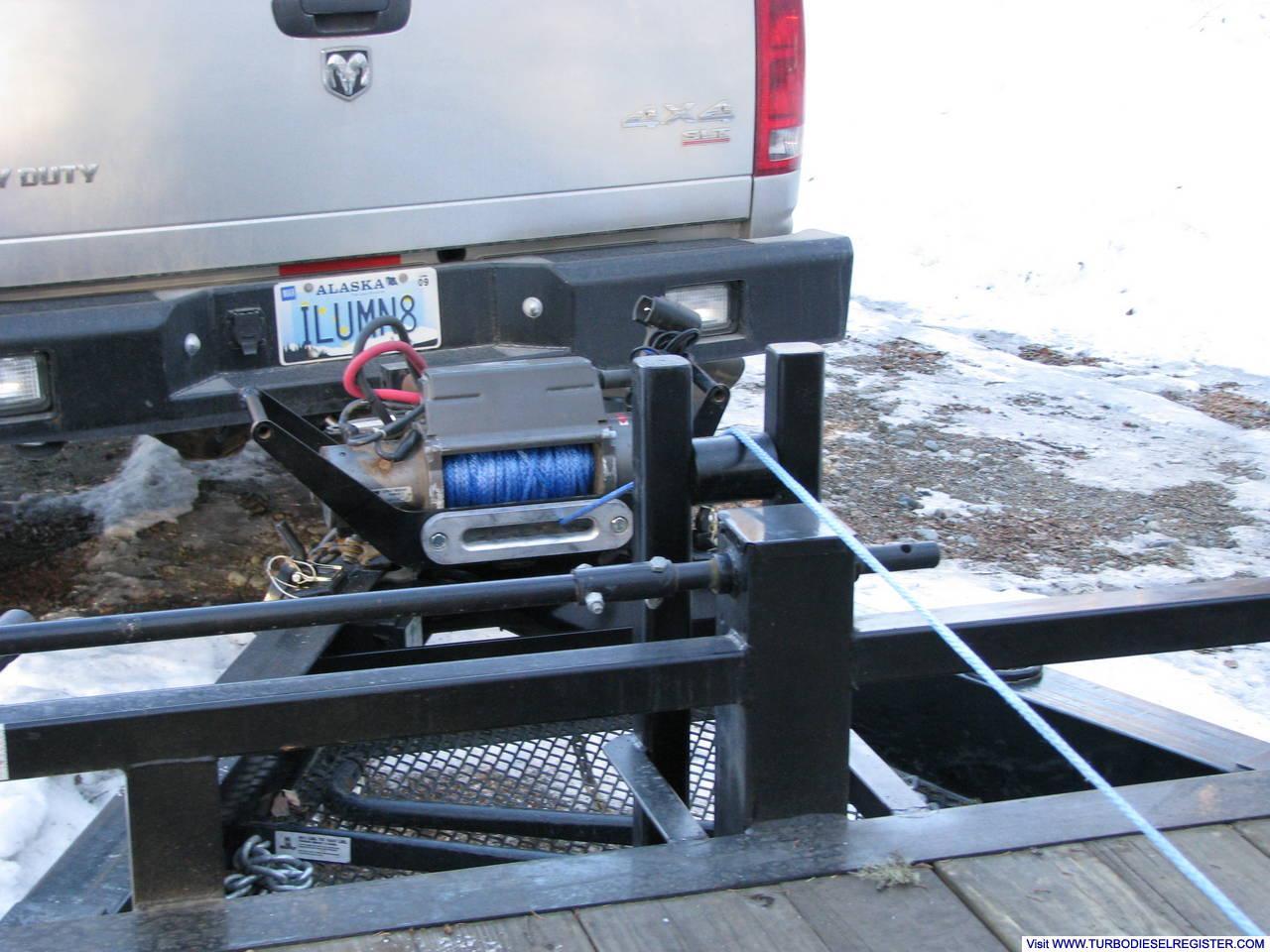 Trailer winch