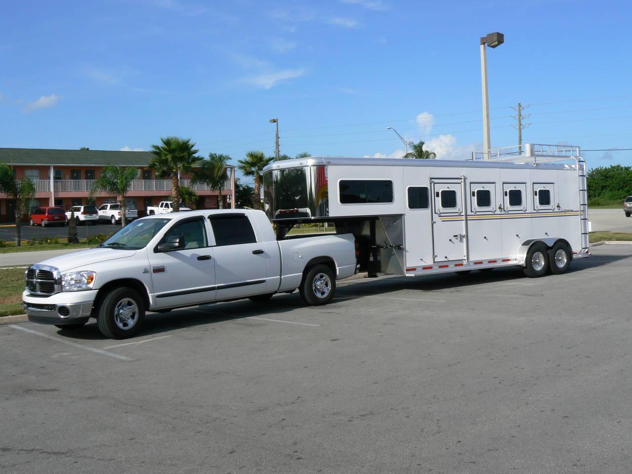 Truck and Horse Trailer
