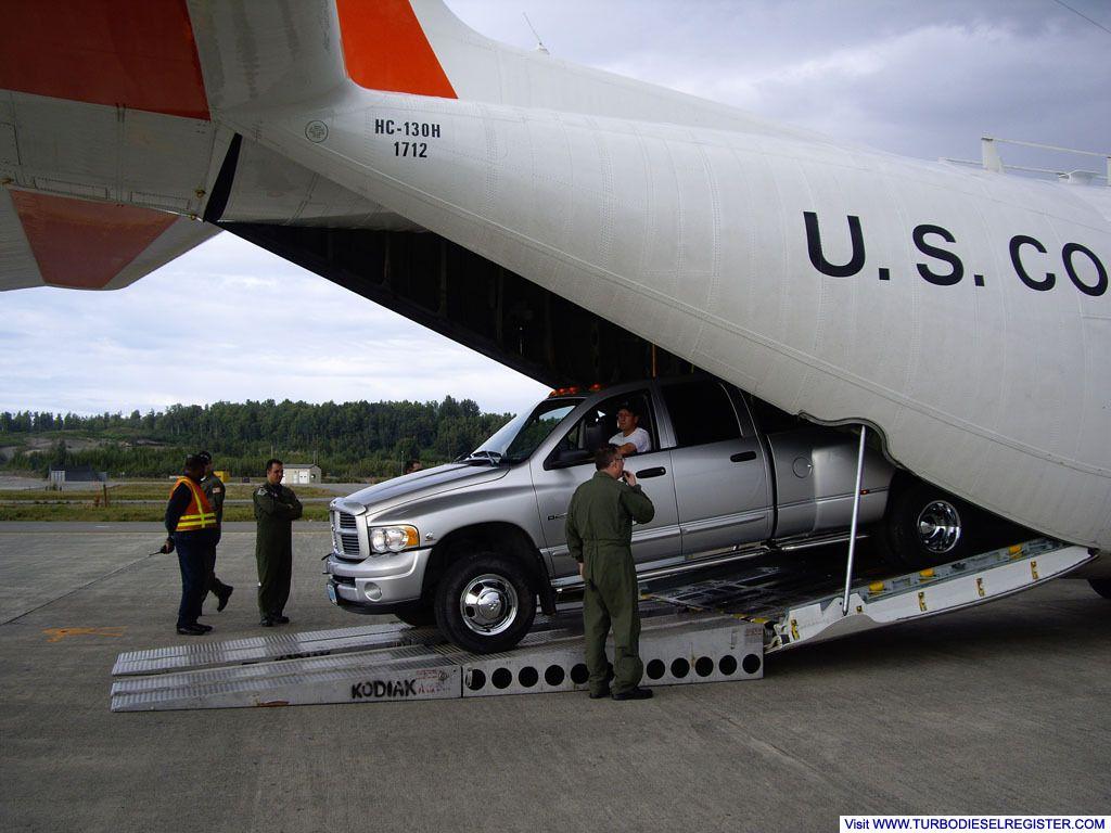 unloading CG 255006 from C130