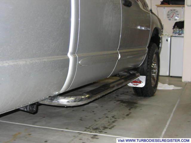 Westin chrome nerf bar (passenger side)