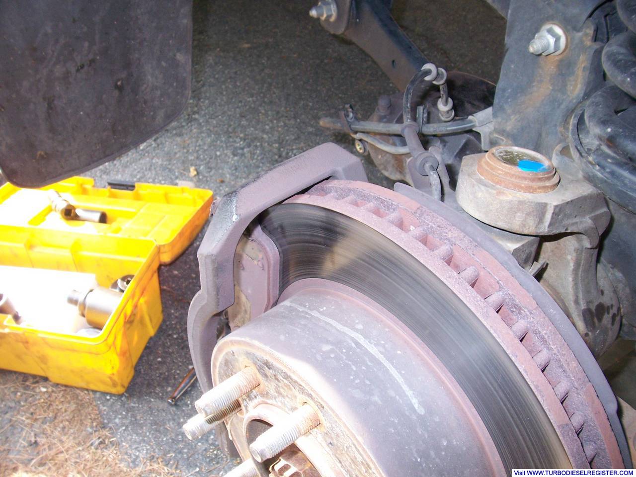 Wheel off