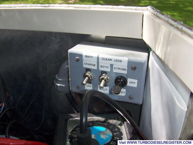 Winch Box - Lighting Control Switches